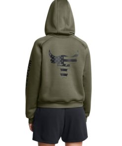 Under Armour Shirts & Tops-Women’s Project Rock Armour Fleece® Hoodie-under armour factory house 2