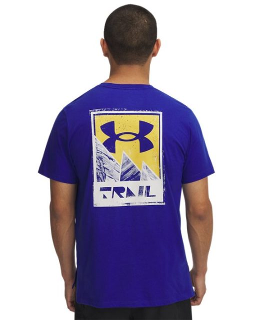 Under Armour Shirts & Tops-Men's UA Trail Run Graphic T-Shirt-under armour near me - Image 2