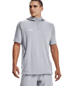 Under Armour Shirts & Tops-Men’s UA Command Short Sleeve Hoodie-underarmour