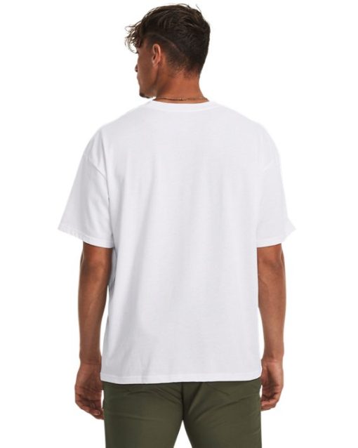 Under Armour Shirts & Tops-Men's UA Oversized Heavyweight Short Sleeve-under amour - Image 2