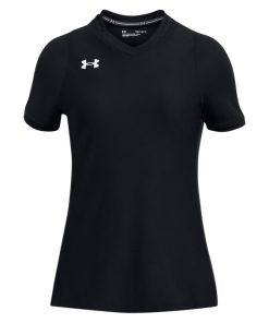 Under Armour Girls-Girls’ UA Volleyball Powerhouse Short Sleeve Jersey-under armour factory house