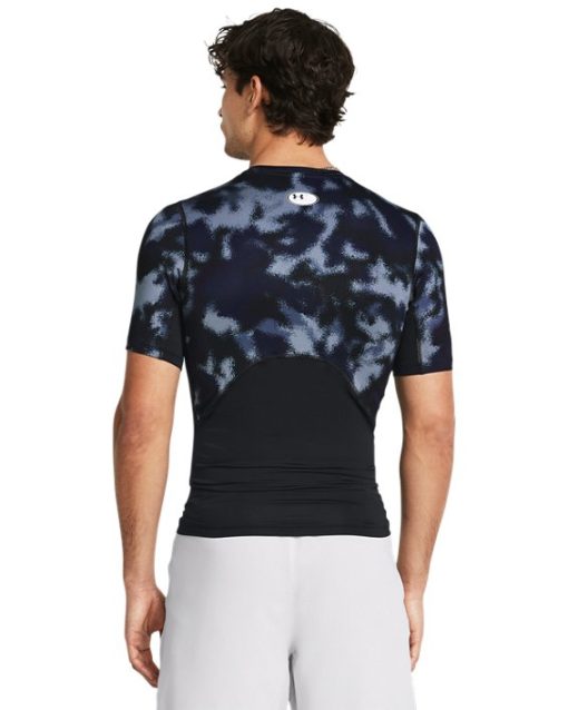 Under Armour Shirts & Tops-Men's HeatGear® Printed Short Sleeve-under armor outlet - Image 2