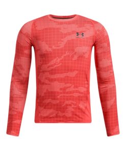 Under Armour Boys-Boys’ HeatGear® Printed Long Sleeve-under armour factory house