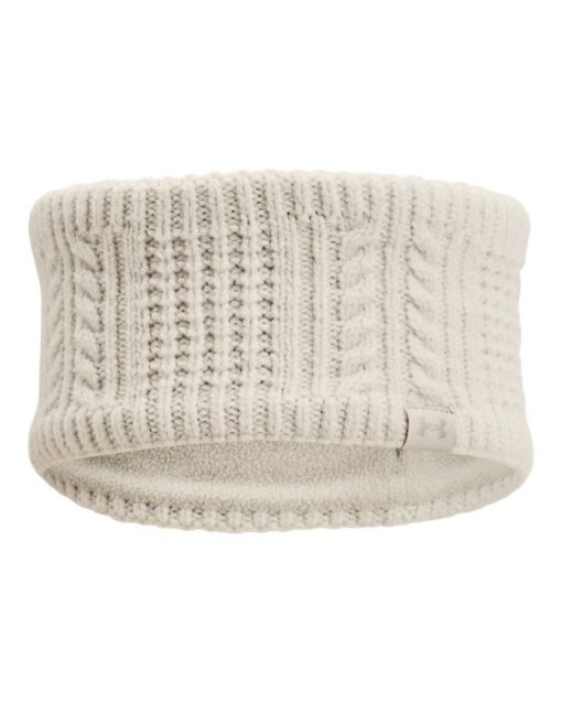 Under Armour Accessories-Women's UA Halftime Cable Knit Headband-under amour