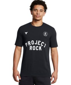 Under Armour Shirts & Tops-Men’s Project Rock Badge Of Honor Short Sleeve-under armour near me