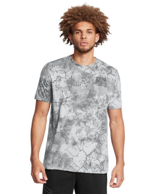 Under Armour Shirts & Tops-Men's UA Freedom Printed T-Shirt-under armour factory house