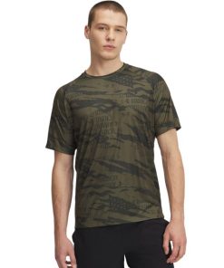 Under Armour Shirts & Tops-Men’s UA Tech™ Freedom Camo Short Sleeve-under armor outlet