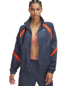 Under Armour Shirts & Tops-Women’s UA Icon Crinkle Track Jacket-under armoir