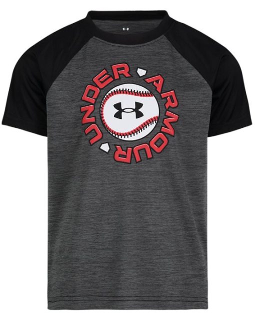 Under Armour Boys-Little Boys' UA Tech™ Baseball Raglan Short Sleeve-under armour outlet