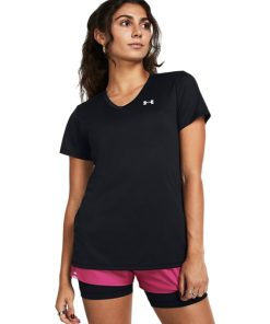 Under Armour Shirts & Tops-Women’s UA Tech™ V-Neck Short Sleeve-under armor outlet