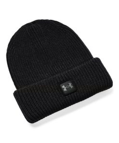 Under Armour Accessories-Men’s UA Halftime Ribbed Beanie-under armour near me