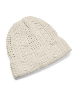 Under Armour Accessories-Women’s UA Halftime Cable Knit Beanie-under armour outlet