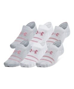 Under Armour Socks-Unisex UA Essential 6-Pack Ultra Low Socks-under armour outlet