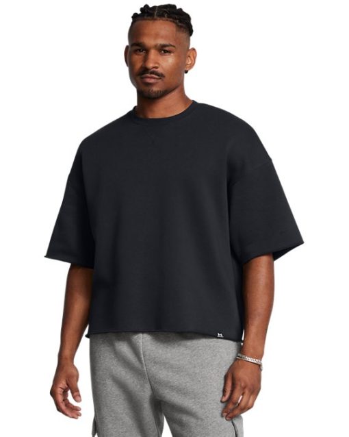 Under Armour Featured-Men's UA Icon Fleece Short Sleeve Crew-under armour near me