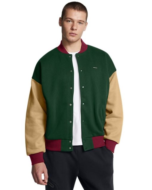 Under Armour Shirts & Tops-Men's UA Icon Heavyweight Fleece Oversized Bomber-under armoir