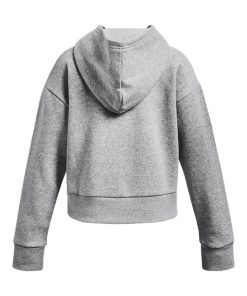 Under Armour Girls-Girls’ UA Rival Fleece Crop Hoodie-underarmour 2