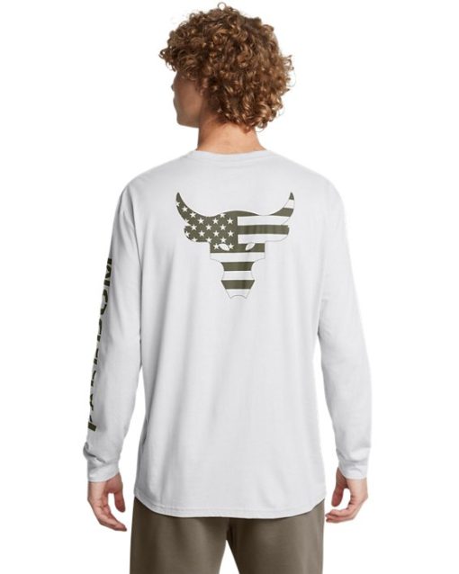 Under Armour Shirts & Tops-Men's Project Rock Freedom Long Sleeve-underarmor - Image 2