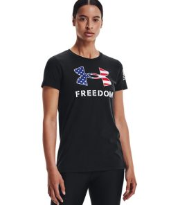 Under Armour Shirts & Tops-Women’s UA Freedom Logo T-Shirt-under armour outlet