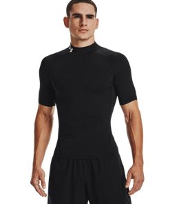 Under Armour Shirts & Tops-Men’s HeatGear® Compression Mock Short Sleeve-under armoir