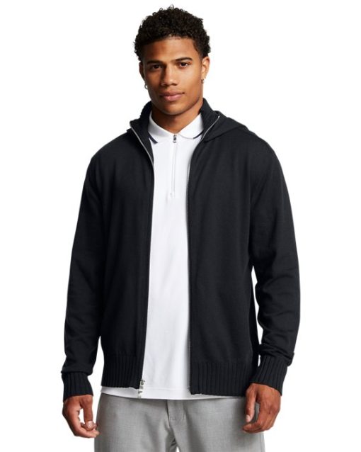 Under Armour Shirts & Tops-Men's UA Premier Full-Zip Hooded Sweater-under armoir