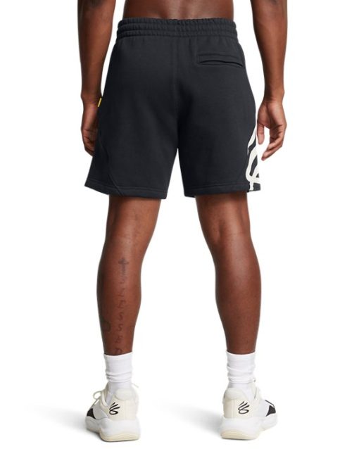 Under Armour-Men's Curry Splash Fleece Shorts-underarmour - Image 2