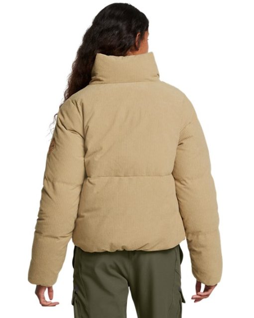 Under Armour Jackets & Vests-Women's UA Limitless Down Corduroy Puffer Jacket-under armour near me - Image 2