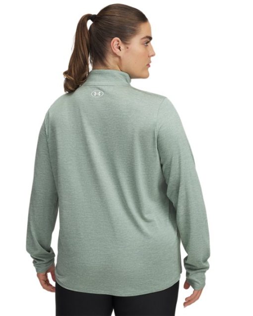 Under Armour Shirts & Tops-Women's UA Tech™ Twist ½ Zip-underarmour - Image 2