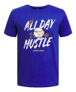 Under Armour Boys-Boys’ UA Baseball Hustle Short Sleeve-under armor outlet