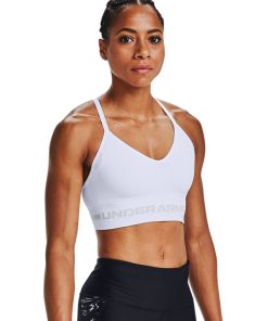 Under Armour Sports Bras-Women’s UA Seamless Low Long Sports Bra-under armoir