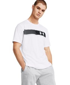 Under Armour Shirts & Tops-Men’s UA Left Chest Stripe Short Sleeve-under armour factory house