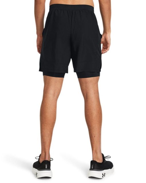 Under Armour Shorts-Men's UA Launch 2-in-1 7" Shorts-under armor - Image 2