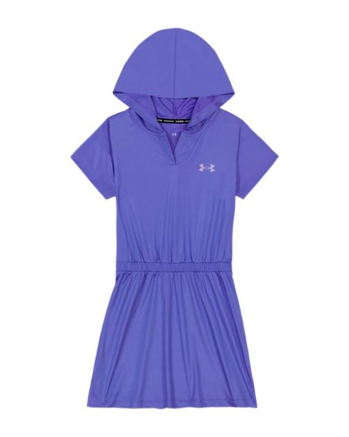 Under Armour Girls-Girls' UA Hooded Coverup Dress-underarmour outlet