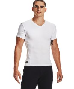 Under Armour Shirts & Tops-Men’s Tactical HeatGear® Compression V-Neck T-Shirt-under amour