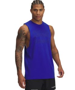 Under Armour Shirts & Tops-Men’s Project Rock Iron Paradise Sleeveless-under armour near me