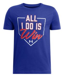 Under Armour Boys-Boys’ UA Baseball Win Short Sleeve-under armor