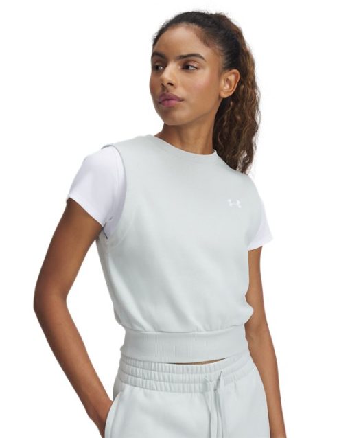 Under Armour Shirts & Tops-Women's UA Rival Fleece Sleeveless-underarmor