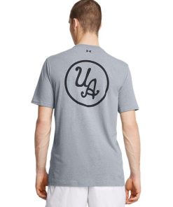 Under Armour Shirts & Tops-Men’s UA Golf Script Wordmark Short Sleeve-underarmour 2