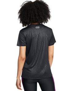 Under Armour Shirts & Tops-Women’s UA Tech™ Emboss Short Sleeve-under armour factory house 2