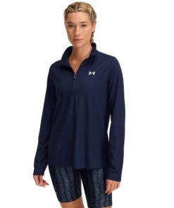 Under Armour Shirts & Tops-Women’s UA Tech™ Rib ½ Zip-underarmour outlet