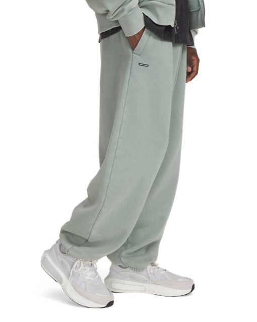 Under Armour Pants & Leggings-Men's UA Icon Heavyweight Fleece Wash Oversized Pants-under amour