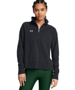 Under Armour Shirts & Tops-Women’s UA Rival Fleece Textured ½ Zip-under armor