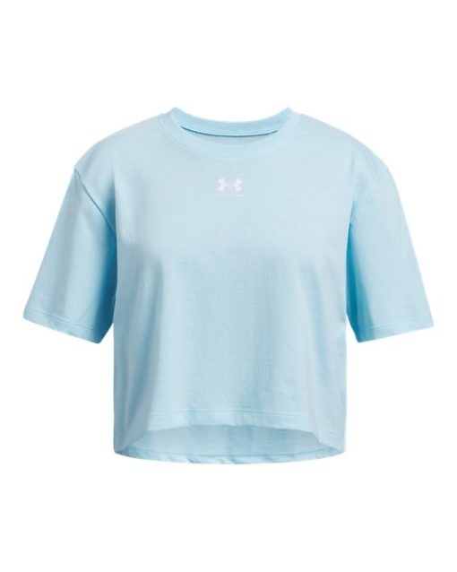 Under Armour Girls-Girls' UA Rival Short Sleeve-under armour factory house