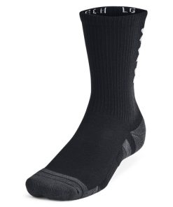 Under Armour Socks-Unisex UA Performance Tech 3-Pack Crew Socks-under armour factory house 2