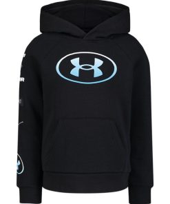 Under Armour Boys-Little Boys’ UA Rival Fleece Graphics Hoodie-underarmor