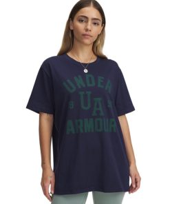 Under Armour Shirts & Tops-Women’s UA Heavyweight Oversized Collegiate Short Sleeve-underarmour outlet