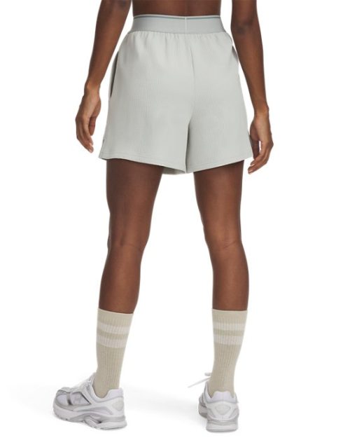 Under Armour Shorts-Women's UA Meridian Rib Shorts-under armour outlet - Image 2