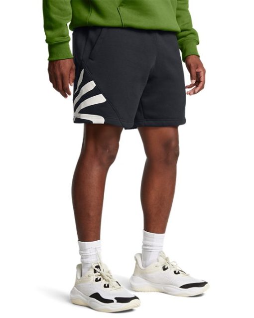 Under Armour-Men's Curry Splash Fleece Shorts-underarmour