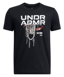 Under Armour Boys-Boys’ UA Hoops Net Short Sleeve-under armor outlet