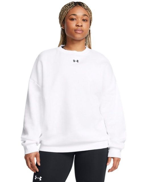 Under Armour Shirts & Tops-Women's UA Rival Fleece Oversized Crew-under armoir