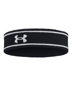 Under Armour Headbands-Unisex UA Striped Performance Terry Headband-under armor